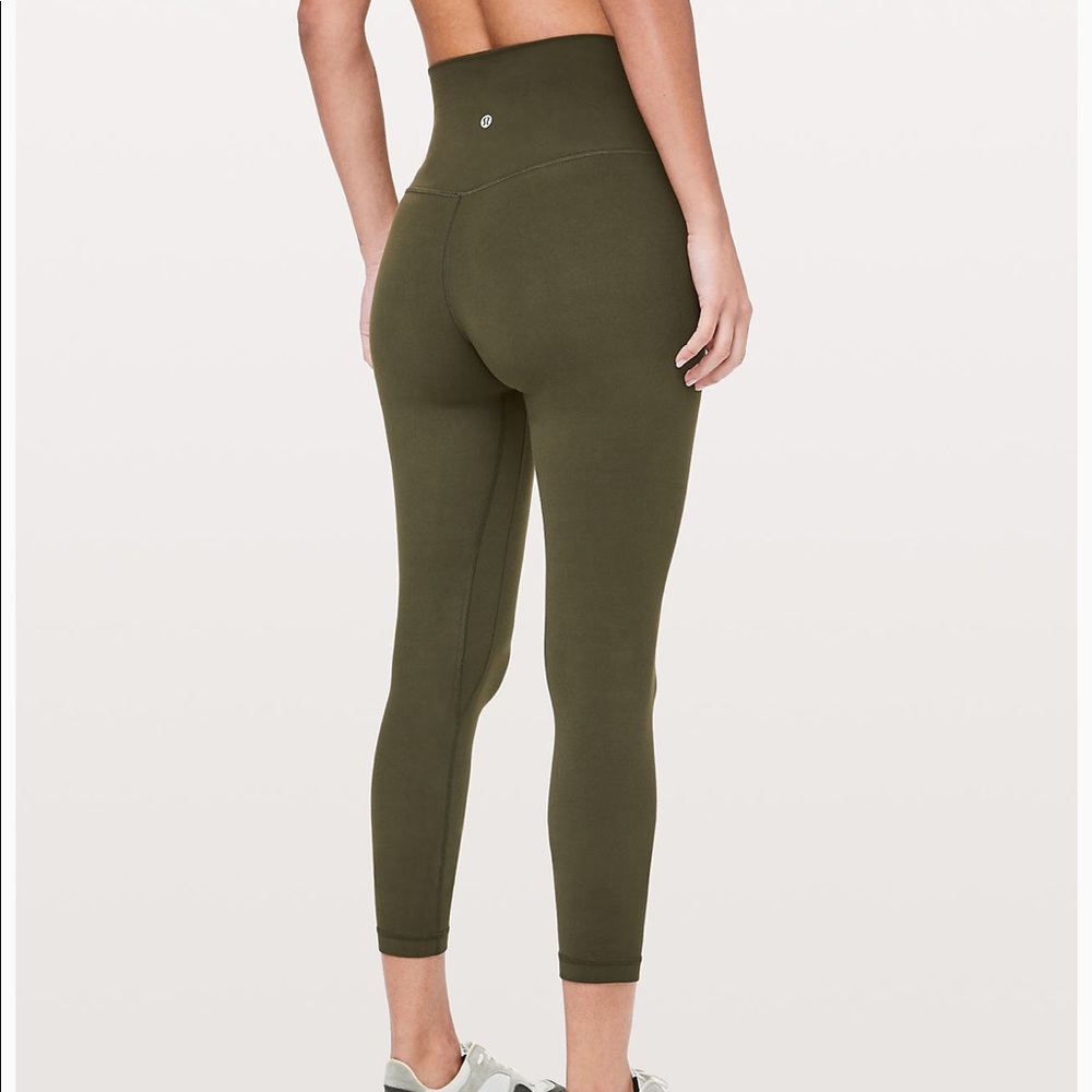 Lululemon Align 25” deep green